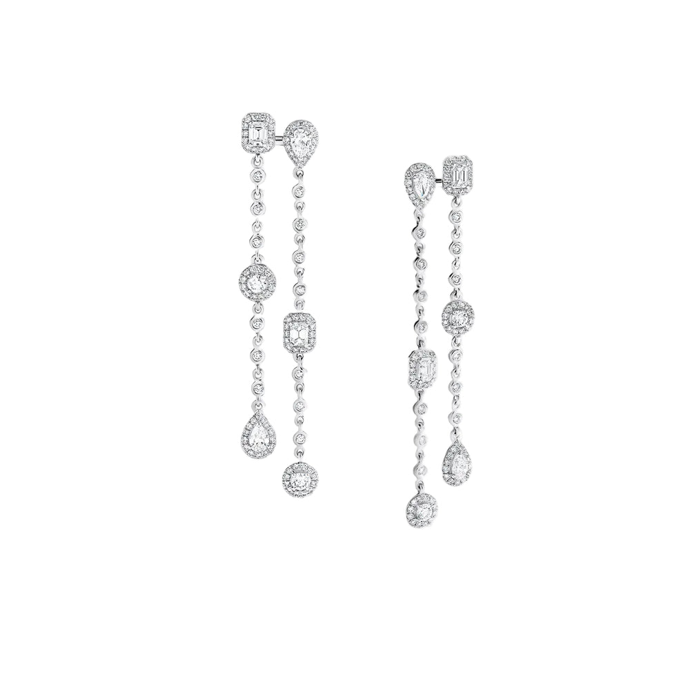 Boucles d'oreilles Sartoro Trilogie Radiance TRIL-E1WG