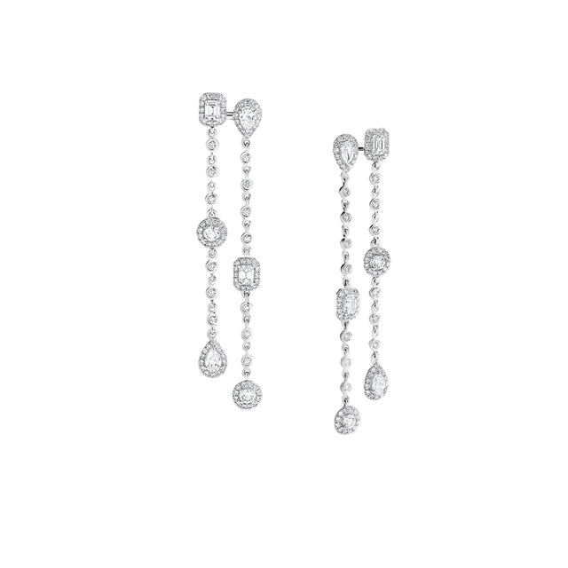Boucles d'oreilles Sartoro Trilogie Radiance TRIL-E1WG
