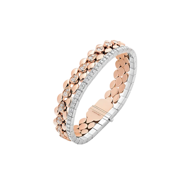 Bracelet Sartoro Dualité Two Tone Medium DUAL-B8RWG