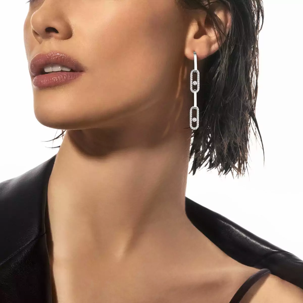 Boucles d'oreilles Messika Move Link 13678-WG
