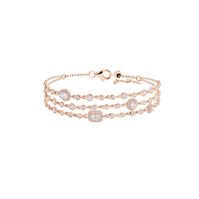 Bracelet Sartoro Trilogie Radiance Signature Chain TRIL-B1RG