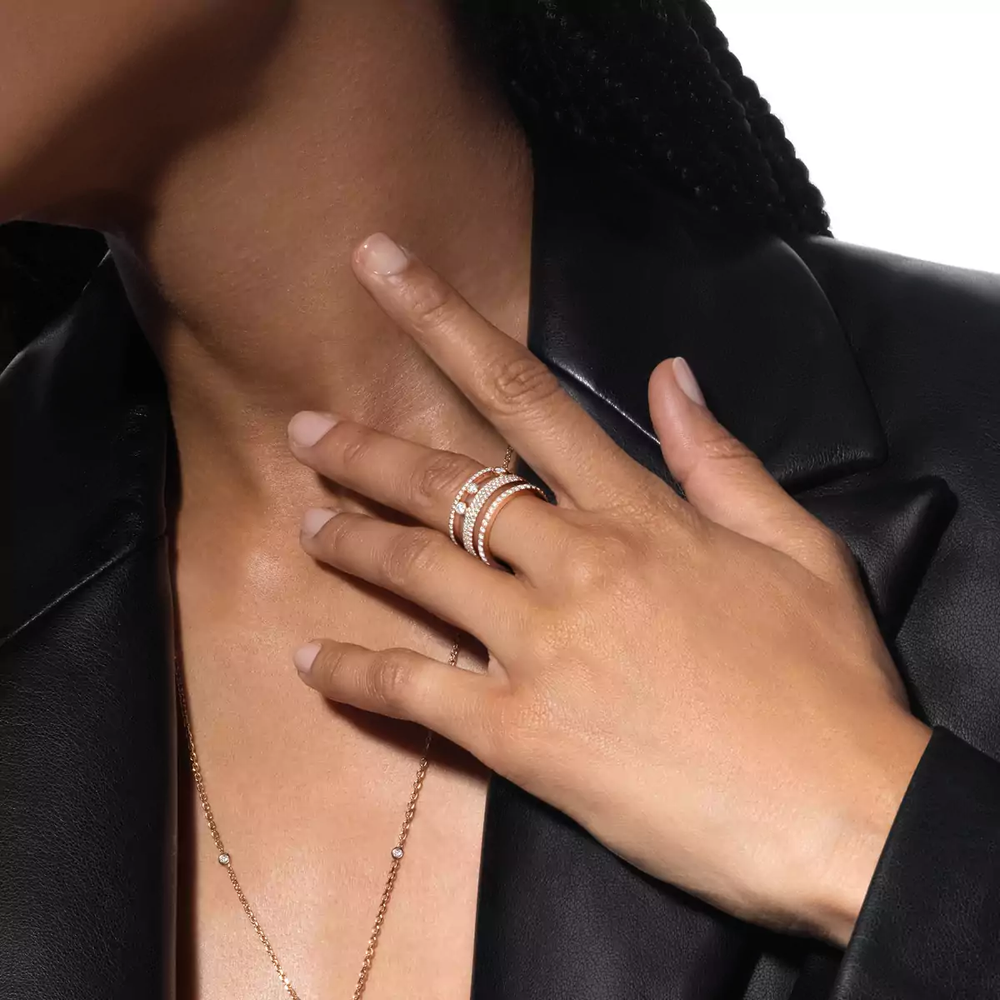 Bague Messika Pavée Move Romane GM 07205-PG