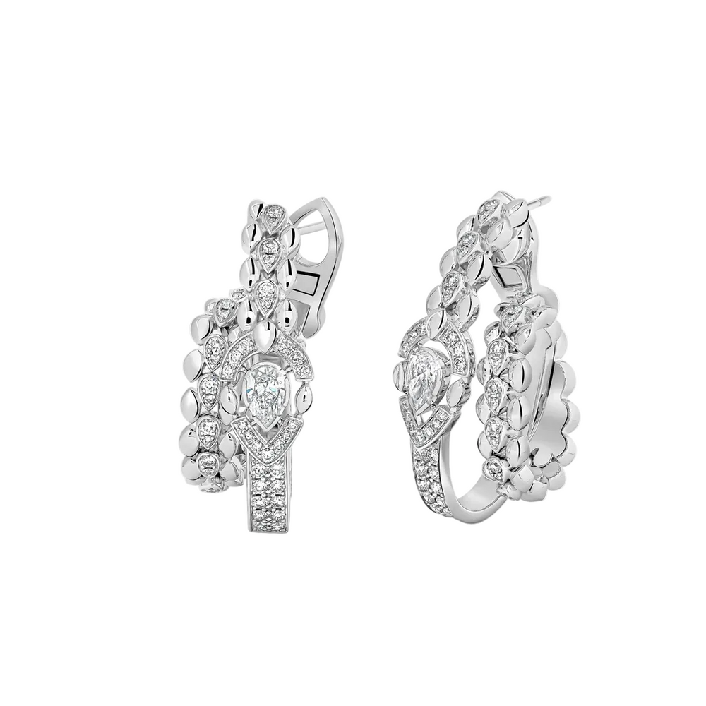 Boucles d'oreilles Sartoro Dualité Statement DUAL-E12WG
