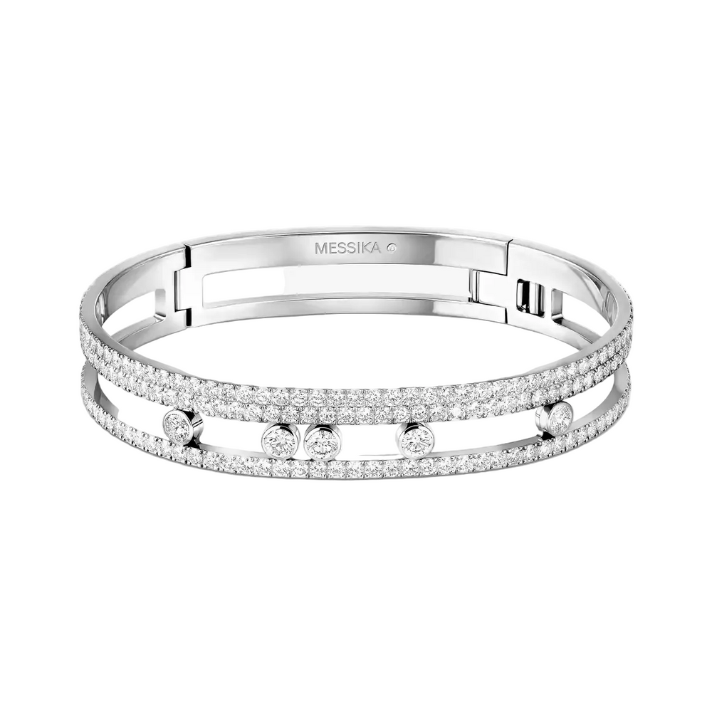 Bracelet Messika Pavé Move Romane GM 06733-WG