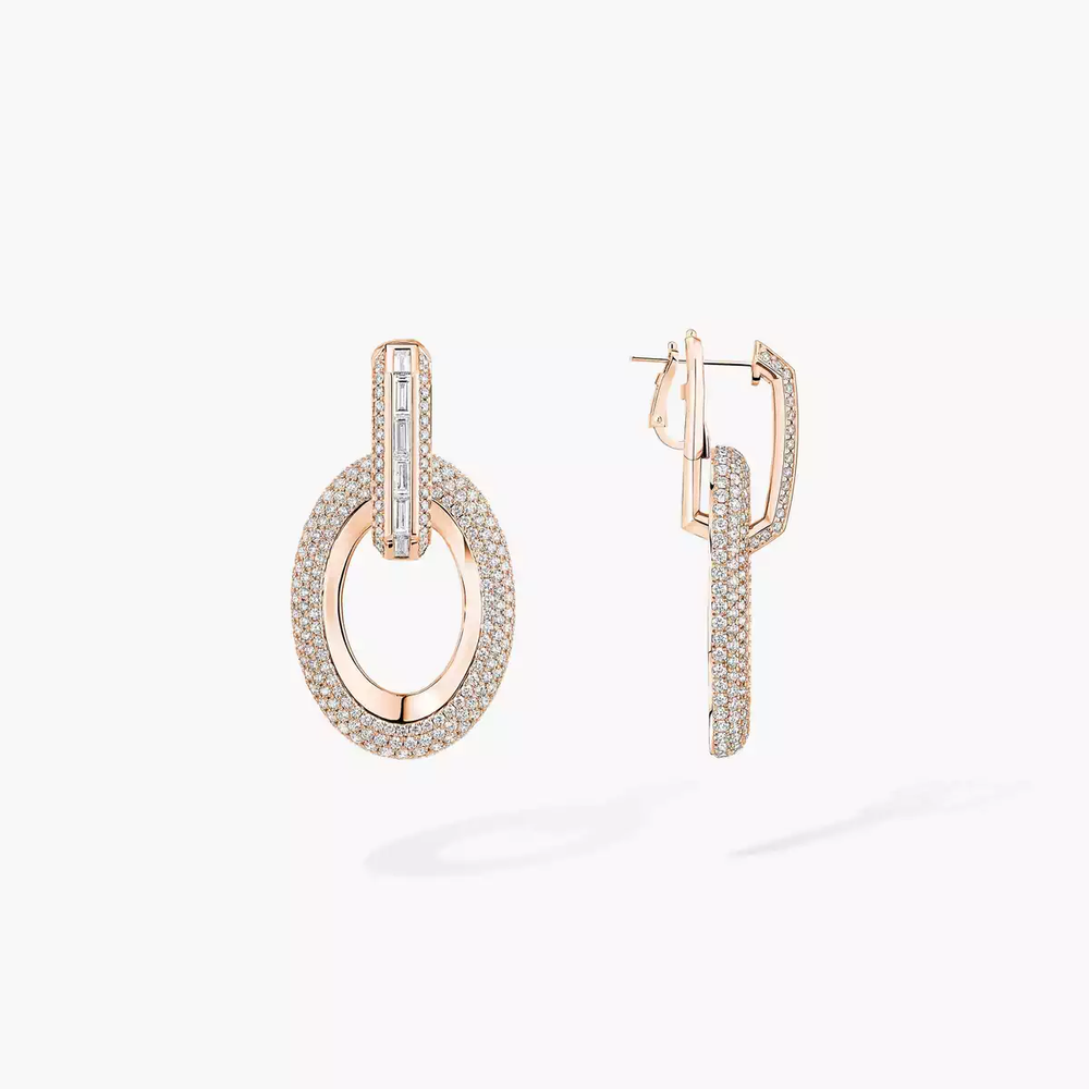 Boucles d'oreilles Messika Groove 15185-PG