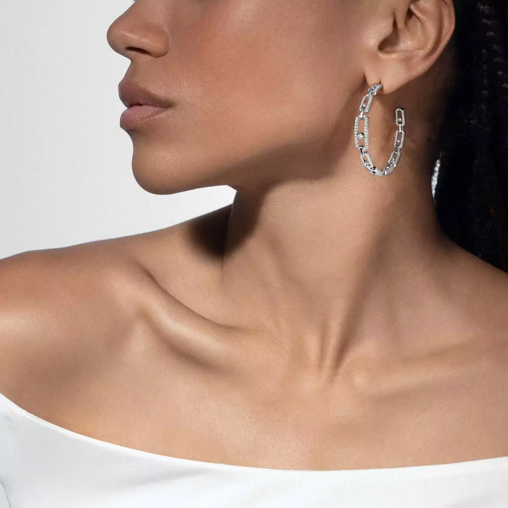 Boucles d'oreilles Messika Move Link 12362-WG
