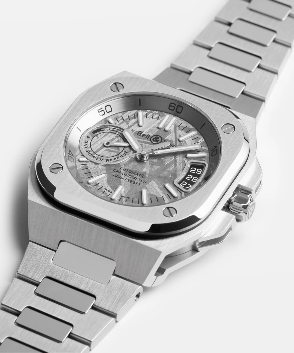 ساعة BR-05 GMT Green Steel BR05G-GN-ST/SST