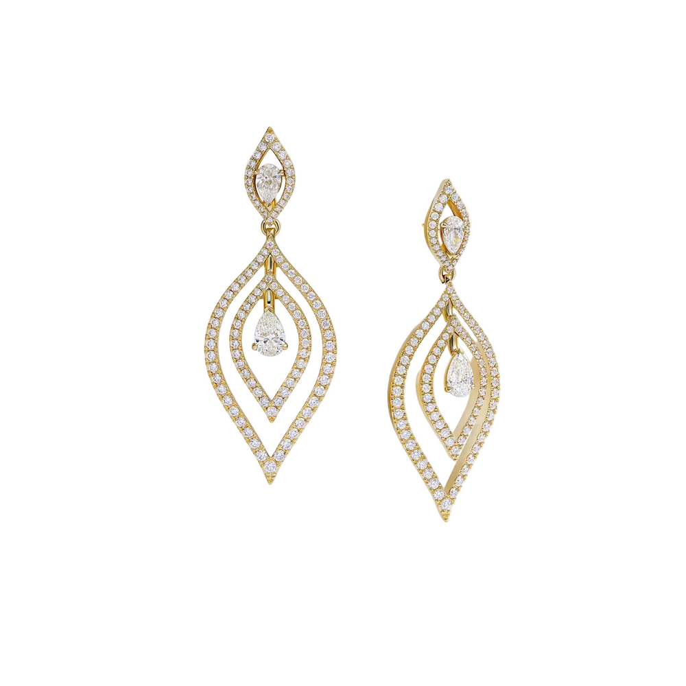 Boucles d'oreilles Sartoro Ondes Eternal ONDES-E4YG
