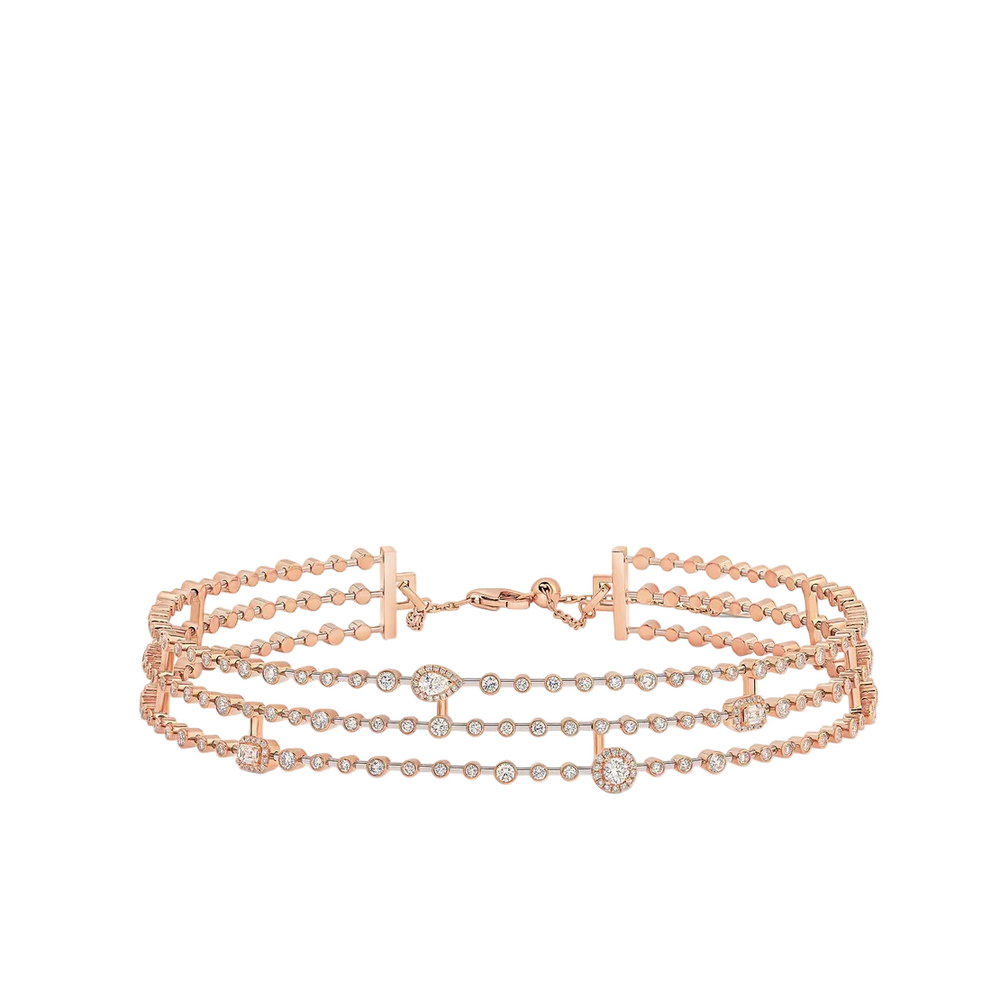Collier Sartoro Trilogie Radiance Signature 3 Row TRIL-N4RG