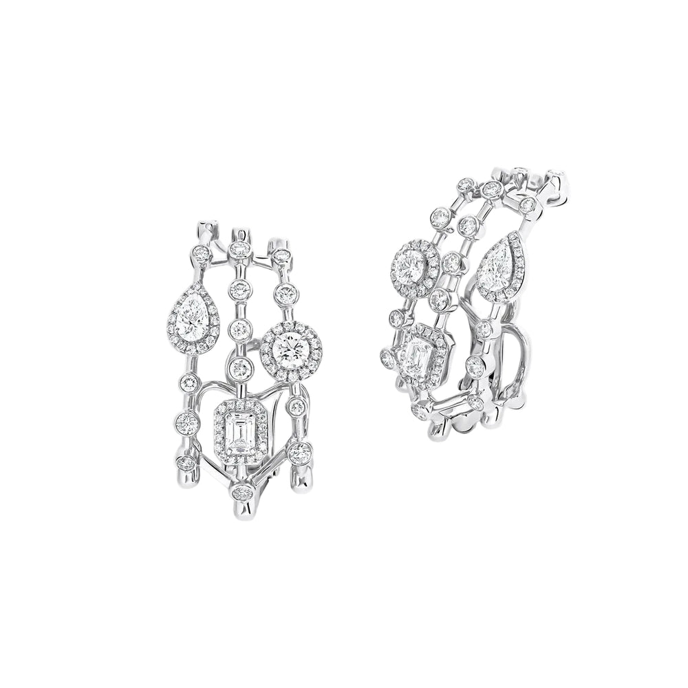 Boucles d'oreilles Sartoro Trilogie Signature TRIL-E12WG