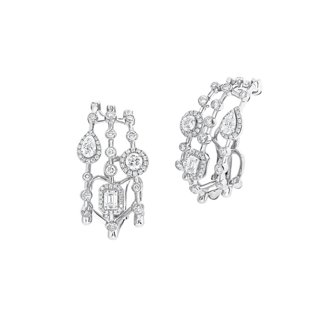 Boucles d'oreilles Sartoro Trilogie Signature TRIL-E12WG