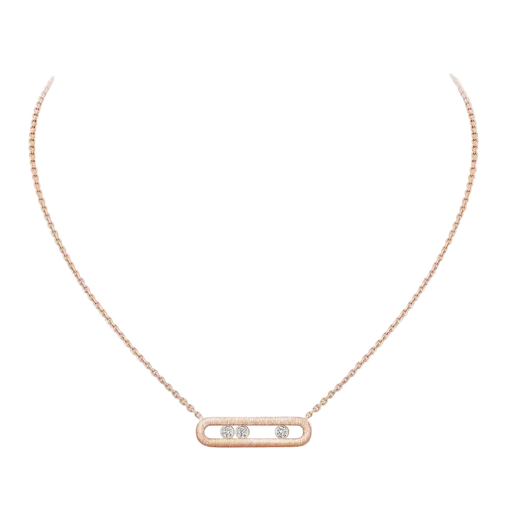 Collier Messika Move Classique Ciselé 14667-PG