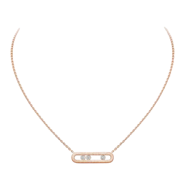 Collier Messika Move Classique Ciselé 14667-PG
