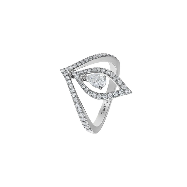 Bague Sartoro Ondes Forever ONDES-R2WG