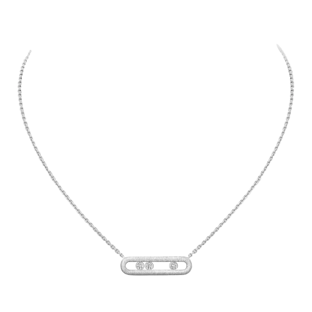 Collier Messika Move Classique Ciselé 14667-WG