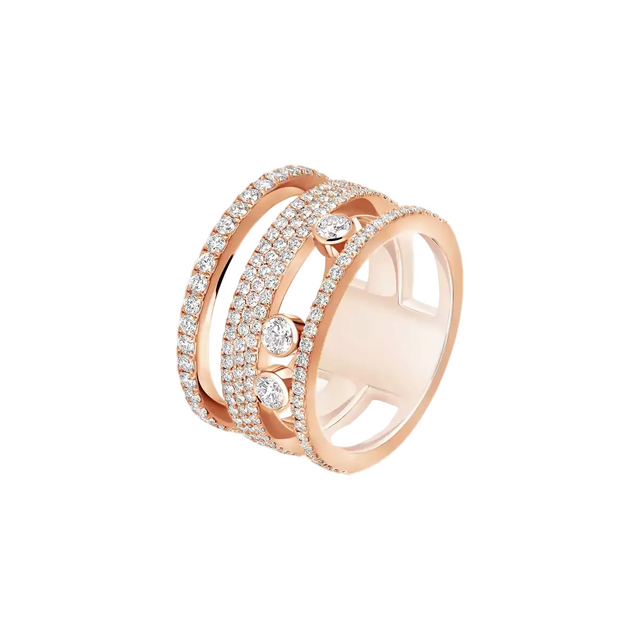 Bague Messika Pavée Move Romane GM 07205-PG