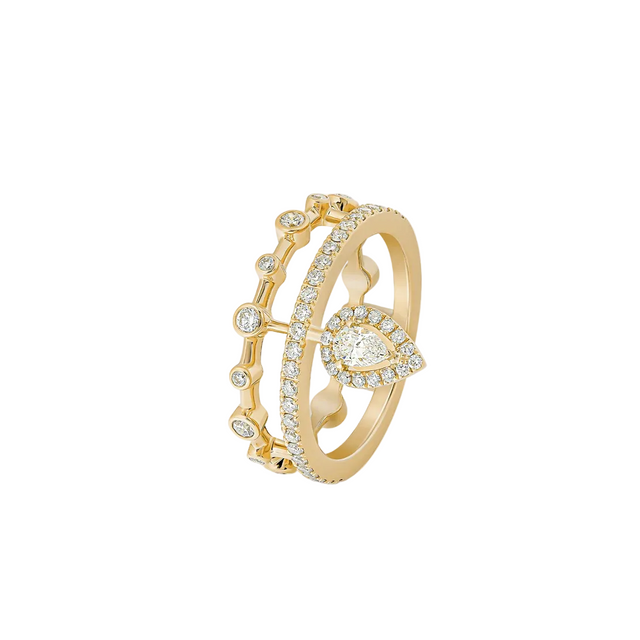 Bague Sartoro Trilogie Essence Signature Pixie TRIL-E-RP1YG