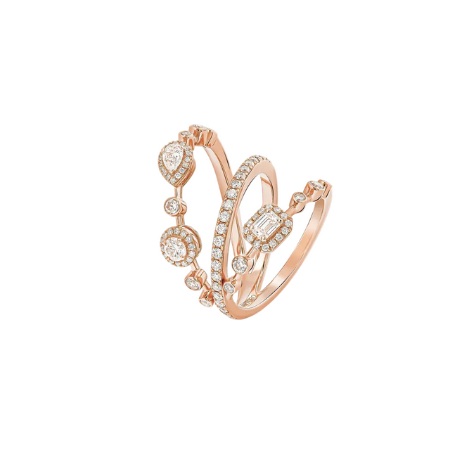 Bague Sartoro Trilogie Radiance Trio TRIL-R9RG