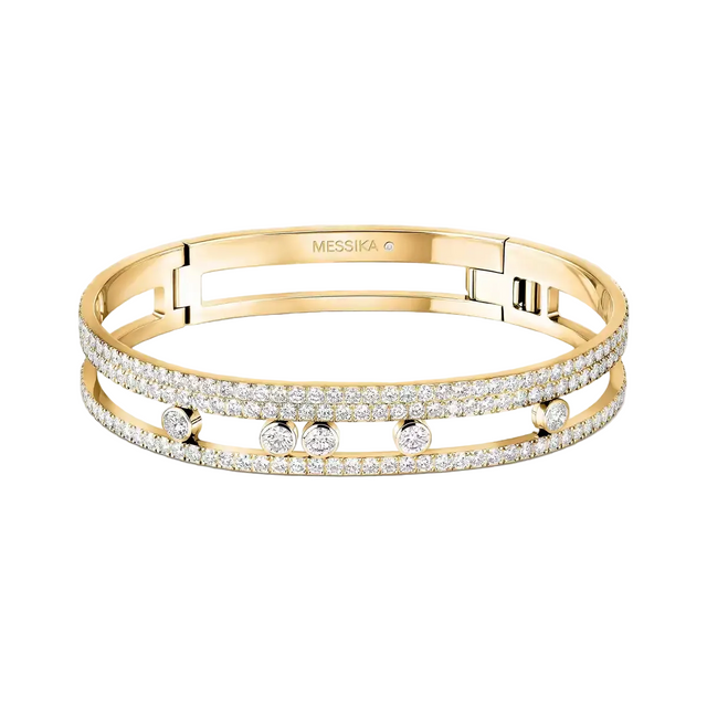 Bracelet Messika Pavé Move Romane GM 06733-YG