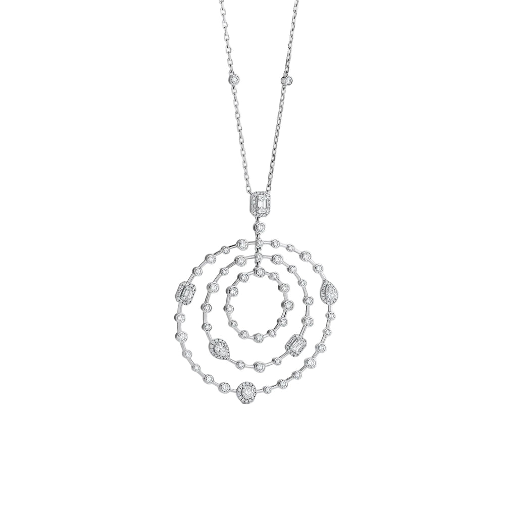 Collier Sartoro Trilogie Radiance Signature TRIL-P2WG