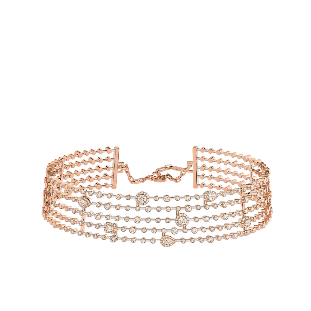 Collier Sartoro Trilogie Radiance Signature 5 Row TRIL-N2RG