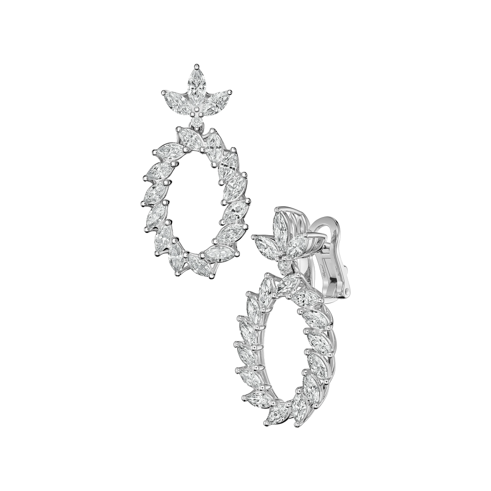 Boucles d'oreilles Chopard l'Heure du Diamant 84A062-1001