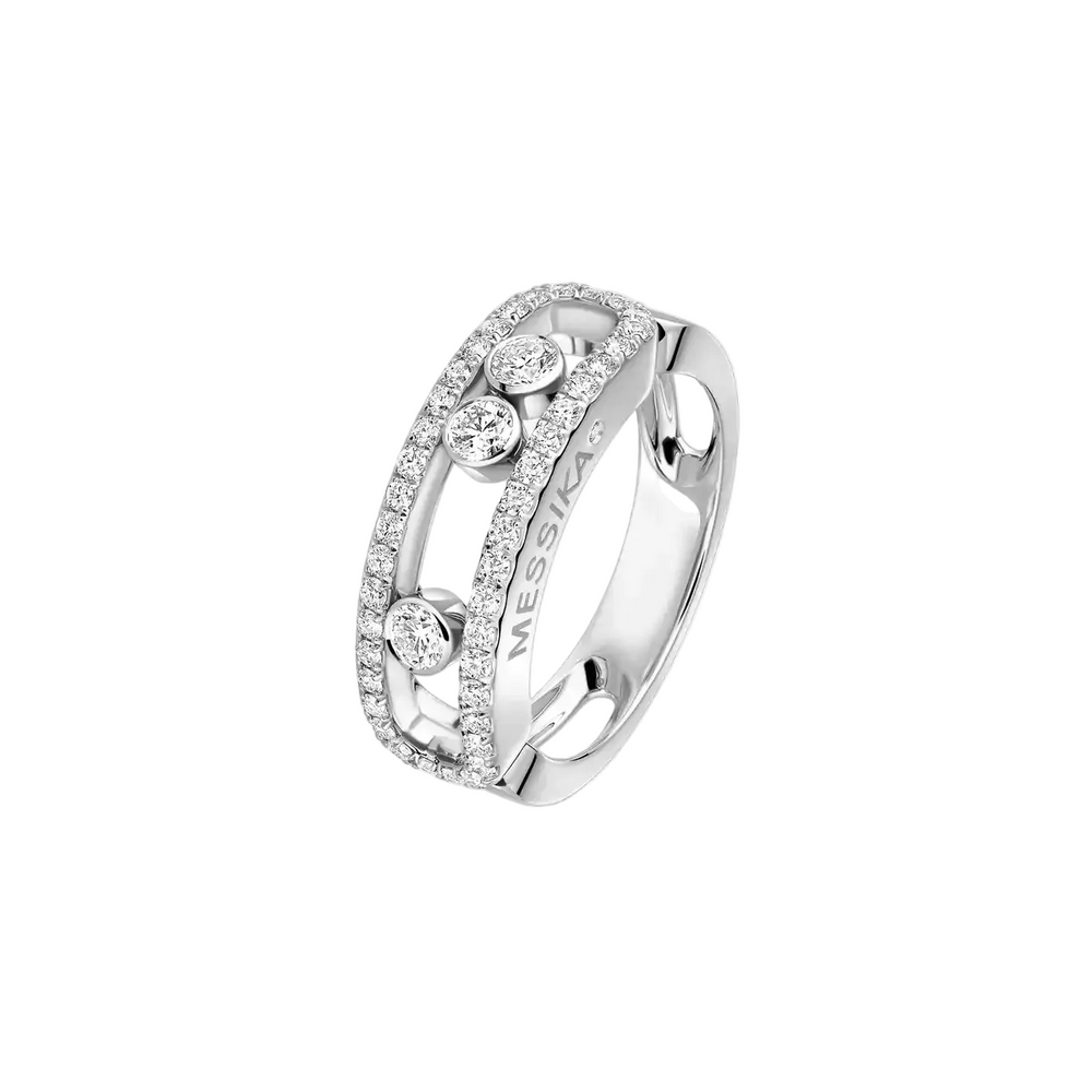 Bague Messika Move Classique Pavée GM 04000-WG