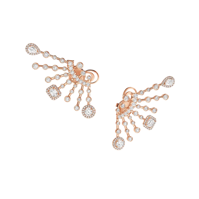 Boucles d'oreilles Sartoro Trilogie Radiance TRIL-E19RG