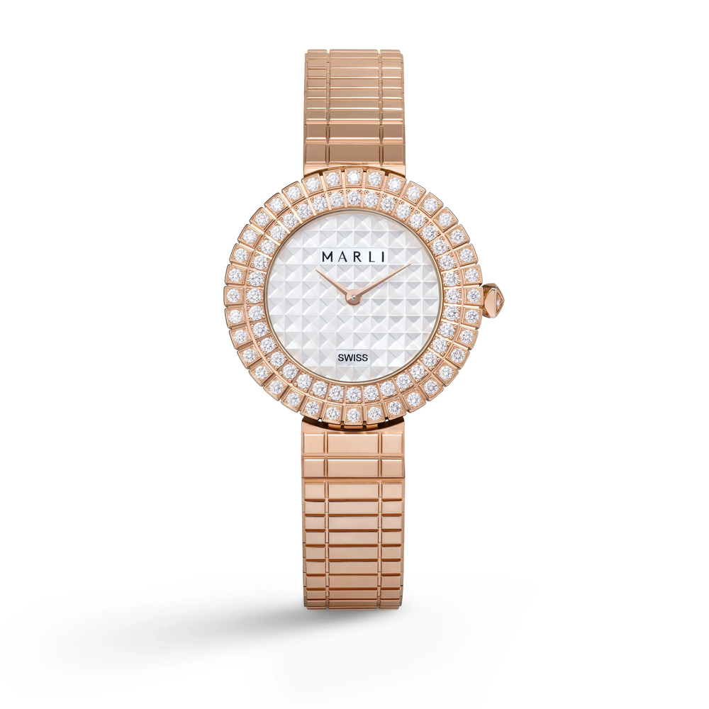 Montre Marli NY LIFE L-30-C-RG-2D-MWH-MT-RG