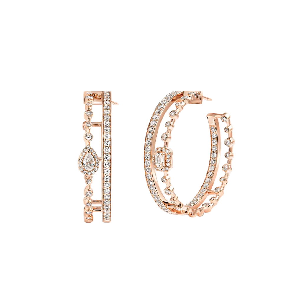 Boucles d'oreilles Sartoro Trilogie Radiance Forever TRIL-E8RG