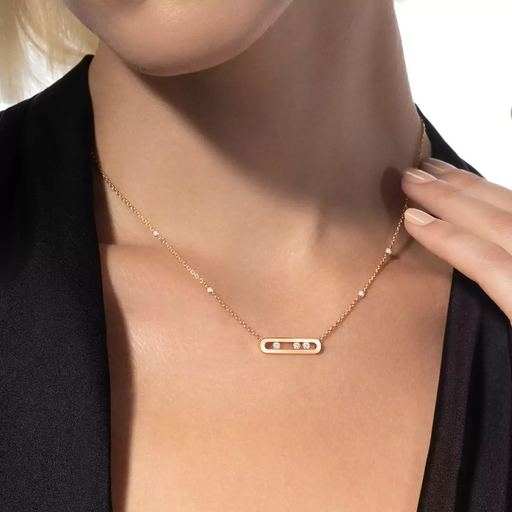 Collier Messika Move Classique PM 04323-YG