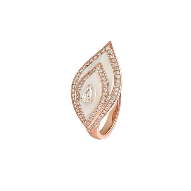 Bague Sartoro Ondes Signature Mother of Pearls ONDES-R9PGWMOP