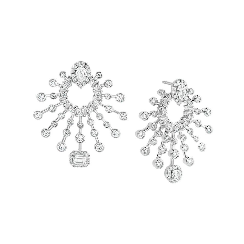 Boucles d'oreilles Sartoro Trilogie Radiance Iconic TRIL-E26WG