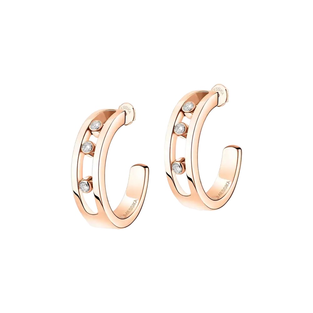 Boucles d'oreilles Messika Move Classique 04407-PG