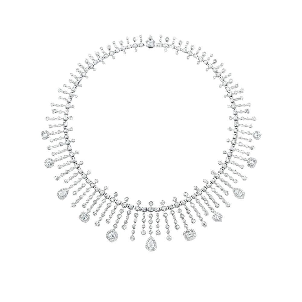 Collier Sartoro Trilogie Radiance Signature TRIL-N18WG