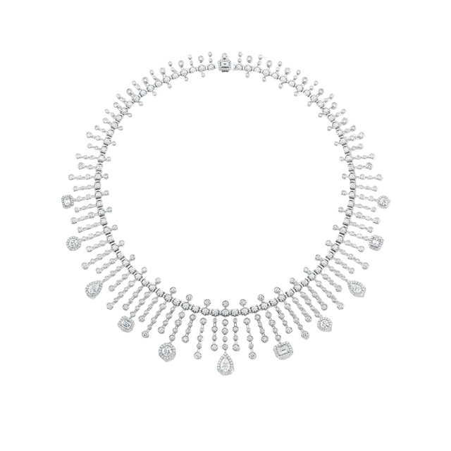 Collier Sartoro Trilogie Radiance Signature TRIL-N18WG