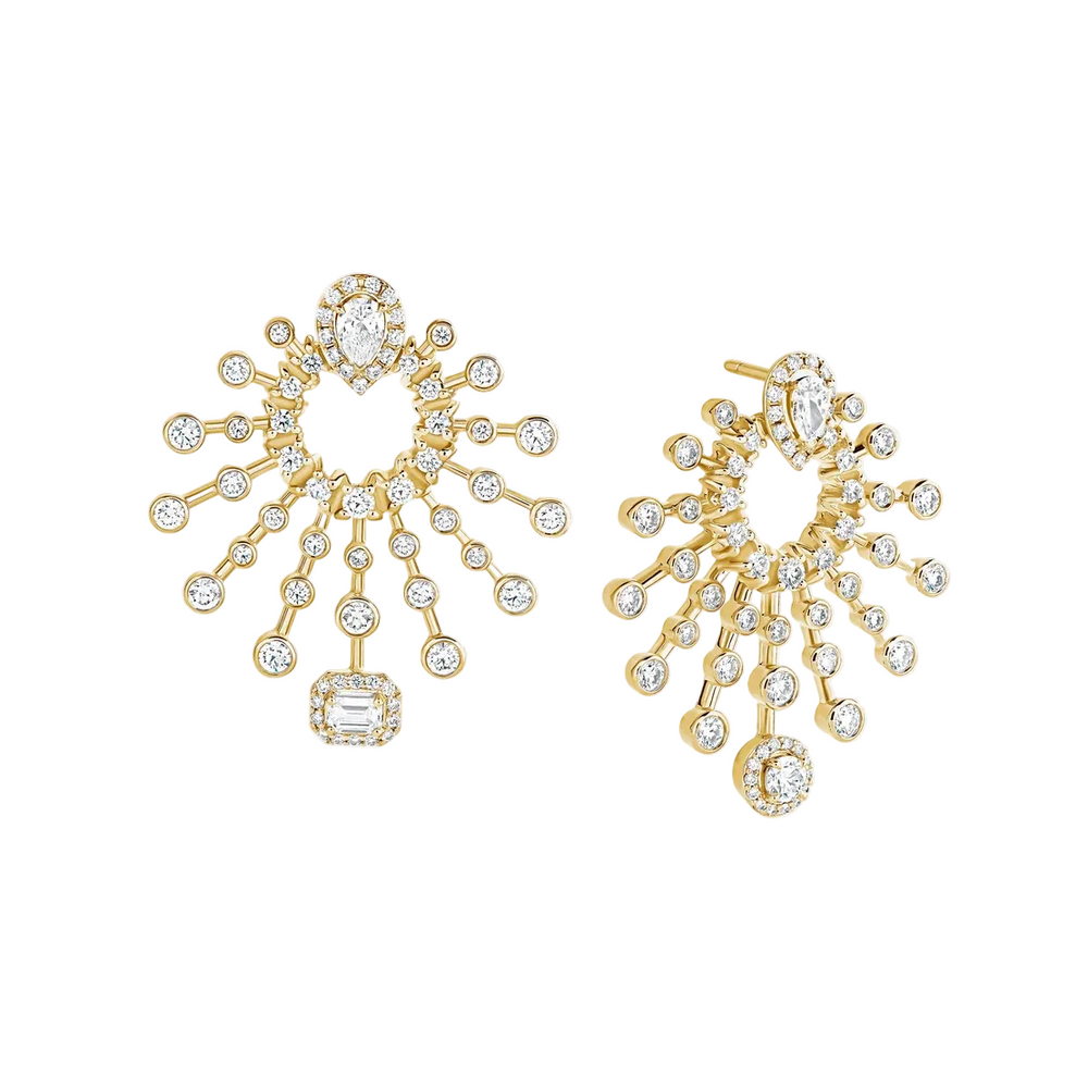 Boucles d'oreilles Sartoro Trilogie Radiance Iconic TRIL-E26YG