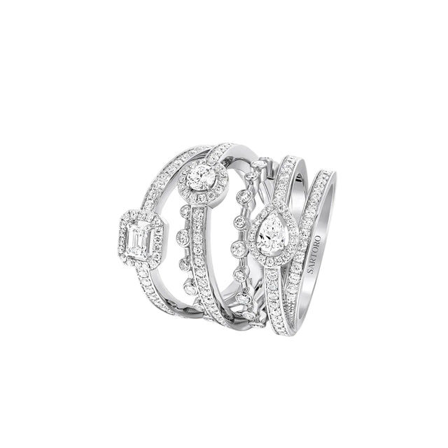 Bague Sartoro Trilogie Allure Iconic TRIL-A-R1WG