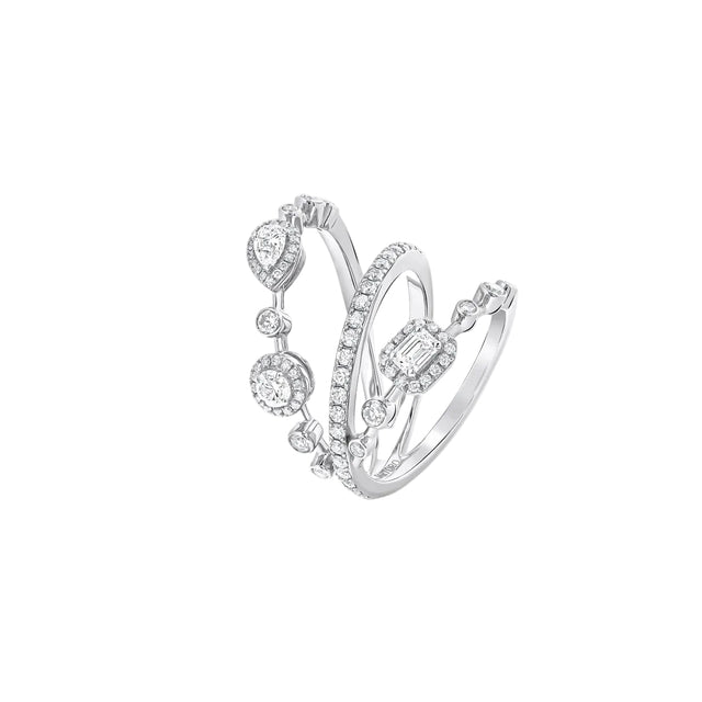 Bague Sartoro Trilogie Radiance Trio TRIL-R9WG