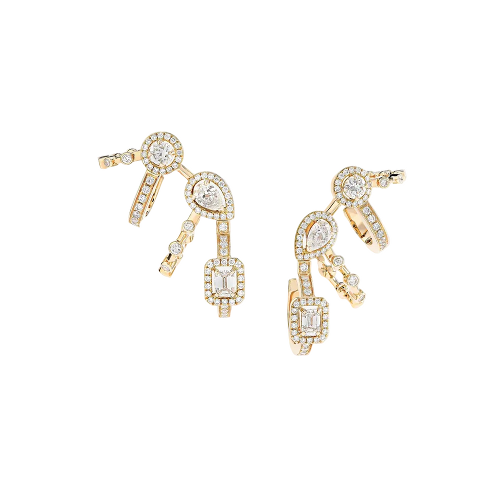 Boucles d'oreilles Sartoro Trilogie Allure Signature TRIL-A-E2YG