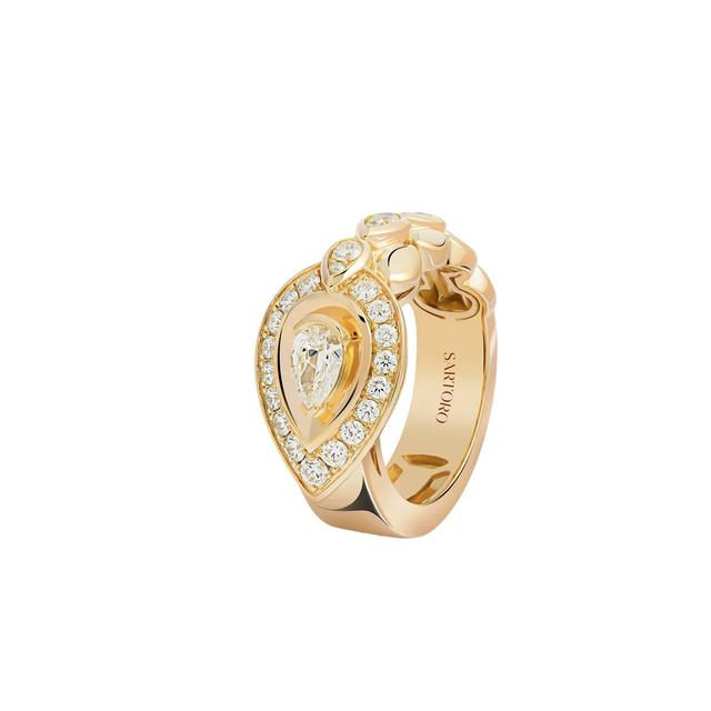 Bague Sartoro Dualité Signature Medium DUAL-R9YG