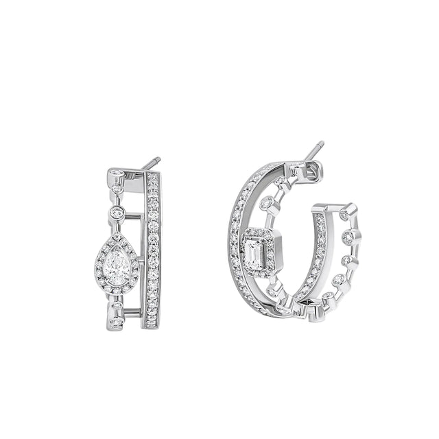 Boucles d'oreilles Sartoro Trilogie Radiance Forever S TRIL-E4WG