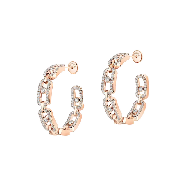 Boucles d'oreilles Messika Move Link 12716-PG