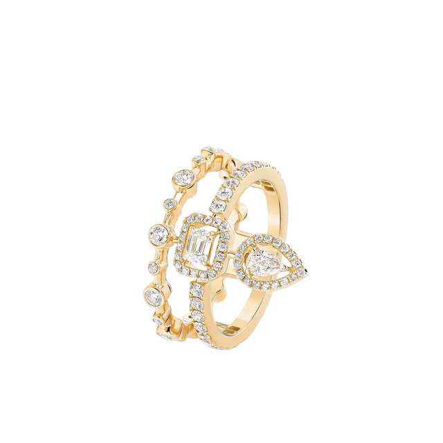 Bague Sartoro Trilogie Essence Signature TRIL-E-R1YG