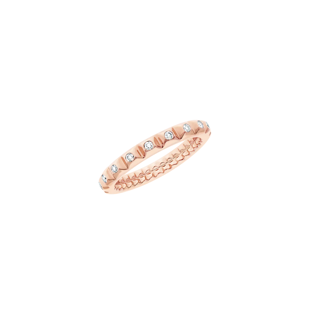 Bague Korloff Korlove or rose et diamants - JKVR03WG