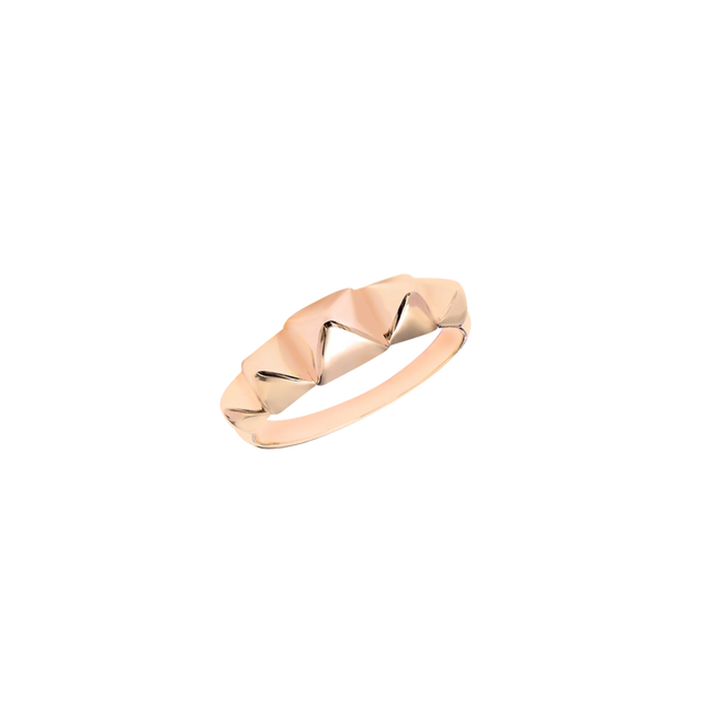 Bague Korloff Korlove or rose petit modèle 5 cœurs - JKVR02PG
