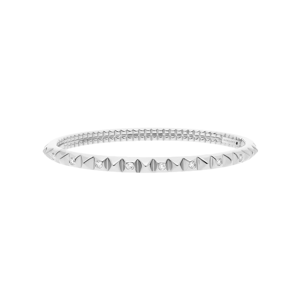 Bracelet Korloff Korlove Or blanc et diamants - JKVB04WG/D