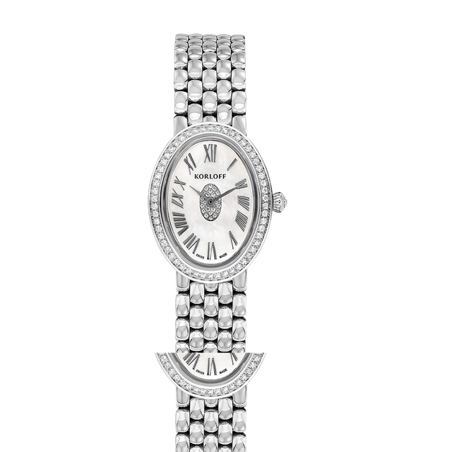 Montre Korloff JDT Nacre blanche - 04WA830102