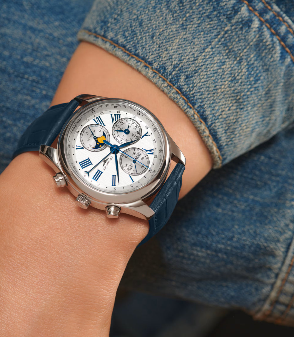LONGINES MASTER COLLECTION CHRONO MOONPHASE - L2.673.4.71.2