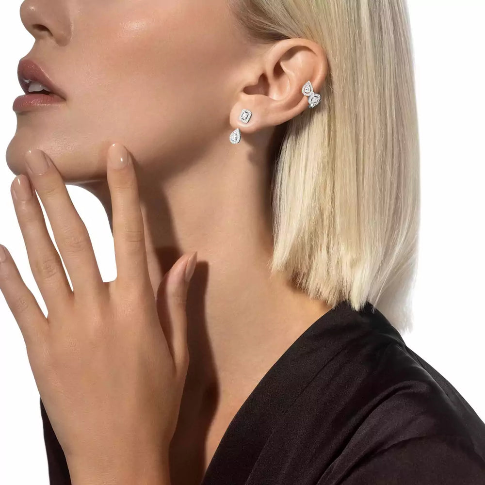 Boucles d'oreilles Messika pavées My Twin Toi & Moi 06504-WG